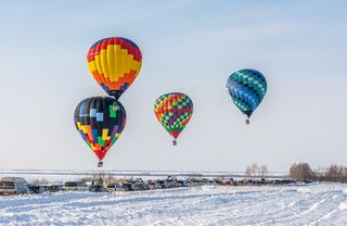 Фестиваль воздухоплавания в Белокурихе