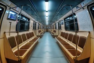 Старый вагон метро