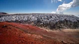 Кратер Авачинского вулкана