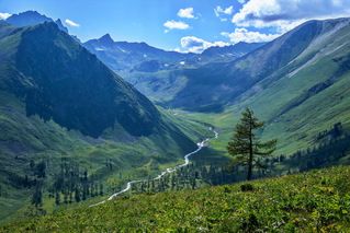 В горах Рудного Алтая