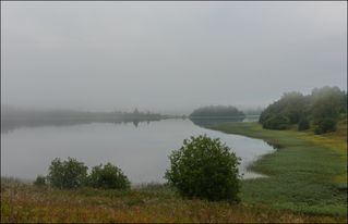 Федосово в утреннем тумане