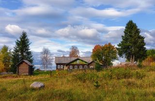 Пинежская деревня-1