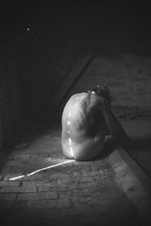 between Dark and light 

series with model - Inka