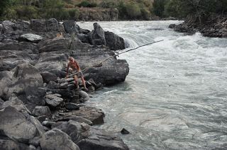Хорошая рыбалка кормит всех, в том числе собак, кошек и кур.