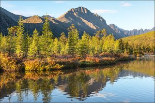 Заиндевелое утро на Невидимке.