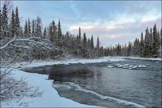 Днём облака начинают расступаться