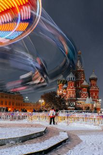 Новогодняя круговерть на Красной площади