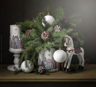 Новогодний с ароматом ели