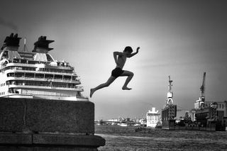 Жара в Петербурге.