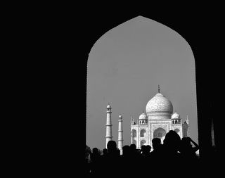 дорога к Тадж-Махалу