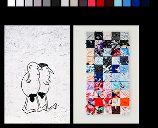 классическое сочетание белого и черного