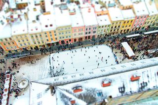 Каток возле Площади Рынок