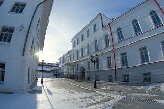 Тобольск, Тюремный замок, взгляд через \