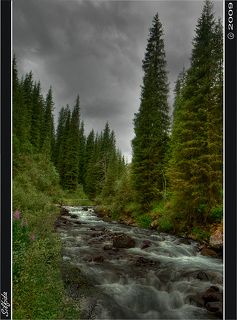 За 1 минуту до дождя.