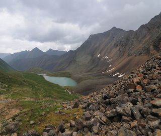 Горное озеро Ногон-Нур