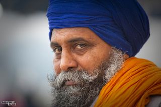 Портрет сикха.
