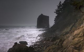 Парус зимой.., подойти не получилось