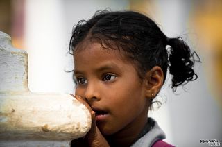 Школьница из Маргао.