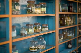 Sea Gypsies village. School.