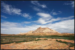 Гора Бектау-Ата. Высота более 1000 м