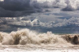 В воду было невозможно зайти, зато поснимал)