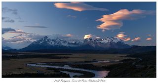 Национальный парк Торрес-дель-Пайне (исп. Parque Nacional Torres del Paine, в переводе с мапуче пайне — голубой, т.о. Торрес-дель-Пайне — Голубые башни).
