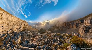 Закат на плато Кинжал