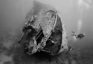 Погибший корабль Thistlegorm