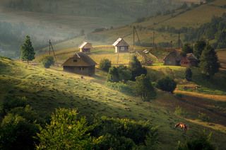 Карпатское село