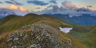 Стоянка на перевале Горваши