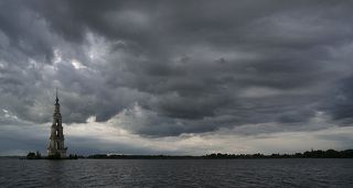 Вот такое настроение было у погоды было сначала...