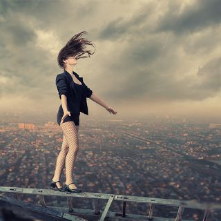Embracing the storm