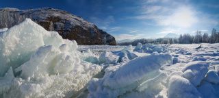 Катунские торосы.