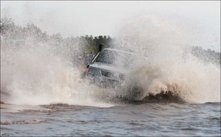 Пляжная гонка.