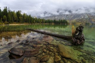 Среднее Мультинское озеро. 17 сентября.