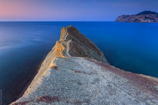 Крым, Коктебель, мыс Хамелеон.