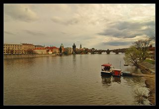 Вид на Карлов мост
