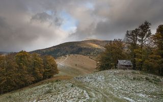Карпаты. Осень. Непогода.