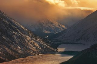 Нижнее и Среднее Мультинское озеро.