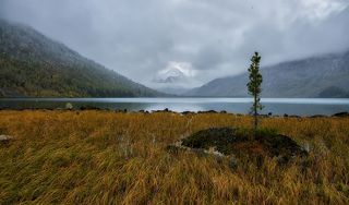 Среднее Мультинское озеро. 17 сентября.