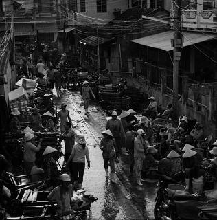fish market in the early morning ...