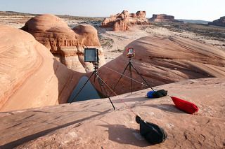 8x10 and 4x5 secured for the night