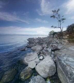 Ольхон, озеро Байкал. Территория Прибайкальского национального парка.