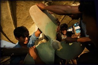 Рыбаки на Гоа.