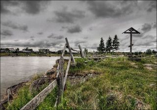 За околицей