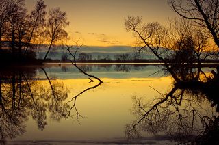 Закат после дождя