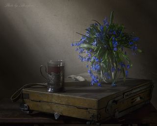 На унылом мольберте