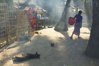 утро в деревне