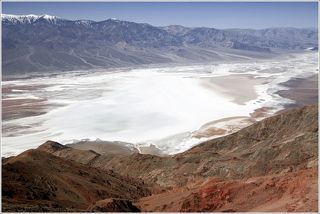 Вид на долину Смерти