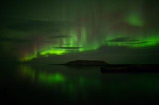 Аврора над мысом Кожевникова